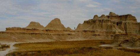 Bad Lands silhouette