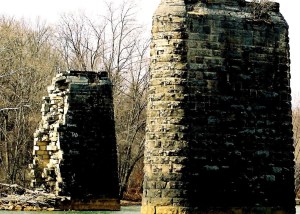 Bridge supports 1A - Saltsburg