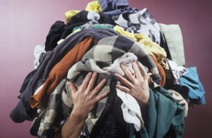 pile of clothes