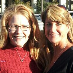 At Mississippi State last year with one of my oldest friends, Jeanna.