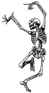 dancing skeleton