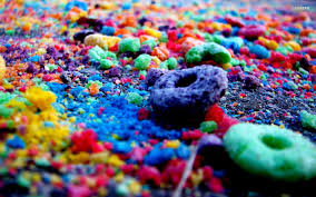 colorful cereal