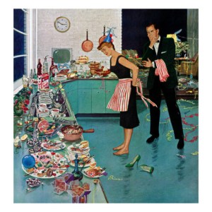 After party clean up